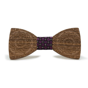 The Woodland Lotus Bow Tie